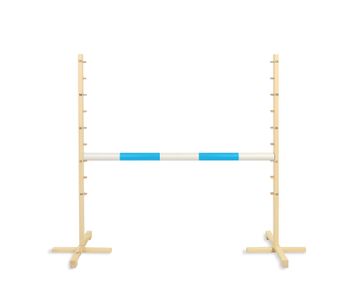 BB Skakalna ovira za hobi konja 120 cm, svetlo moder žarek