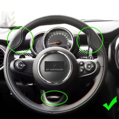 ZAŠČITA VOLAN ZA MINI COOPER F54 F55 F60 R56 R57 R58 R50