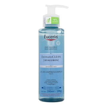 Eucerin DermatoClean Hyaluron Cleansing Gel vlažilen in čistilni gel za obraz za ženske