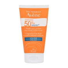 Avéne Sun Fragrance-Free Fluid Ultra-Light SPF50+ vodoodporen fluid za zaščito pred soncem za občutljivo, normalno in mešano kožo 50 ml unisex