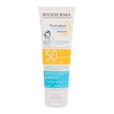 Bioderma Photoderm Pediatrics Mineral SPF50+ vodoodporna mineralna krema za zaščito pred soncem za telo in obraz 50 g