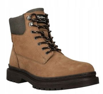 Pepe Jeans MOŠKI ČEVLJI HARRY BOOT RJAVE 42 AWB