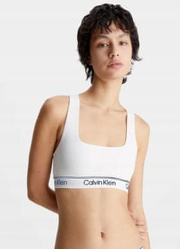 Calvin Klein ŽENSKI BELI MEHKI NEDRČEK Z LOGOM XS 0Z5D3_D* TIA