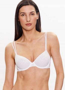 Calvin Klein ČIPKASTI MODRČEK Z ZAPENJANJEM BEL 75C 2A0D4_B* 75C 2_0 TIA
