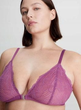 Calvin Klein VIJOLIČAST MODRČEK SOFT LACE M 1A5E5_B* M 1_5 TIA