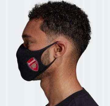 Adidas MASKE, PAKET 3 ČRNIH ARSENAL M/L 2A6G4_A*