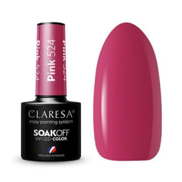 Claresa hibridni lak za nohte ROZA 524 -5 g
