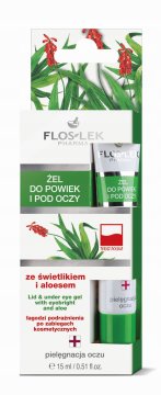 EK Gel za veke in podočnjake z očesno rožico in alojo 15 ml (tuba)