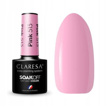 Claresa hibridni lak za nohte ROZA 513 -5 g