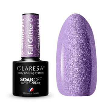 Claresa hibridni lak FULL GLITTER 6 - 5G