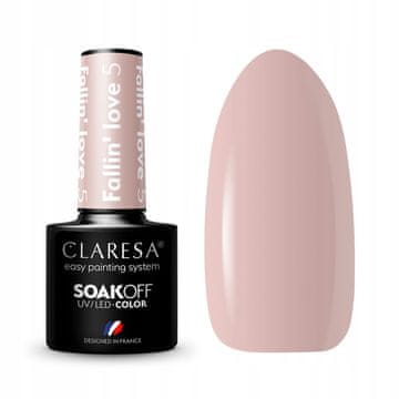 Claresa HIBRIDNI LAK ZA NOHTE FALLIN LOVE 5 5G