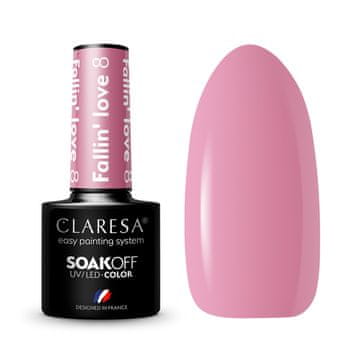 Claresa HIBRIDNI LAK ZA NOHTE FALLIN LOVE 8 5G