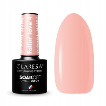 Claresa HIBRIDNI LAK ZA NOHTE FALLIN LOVE 4 5G