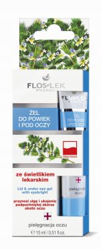 EK Gel za veke in podočnjake z očesno metlico 15 ml (tuba)