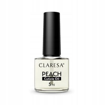 Claresa olje za obnohtno kožico PEACH 5 ml
