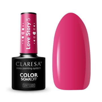 Claresa hibridni lak za nohte LOVE STORY 5 - 5 g