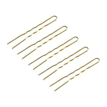 ACTIVESHOP Frizerski lasni figi E-57 120 kosov 5,6 cm zlati