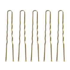 ACTIVESHOP Frizerski lasni figi E-57 120 kosov 5,6 cm zlati