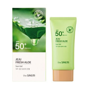 SAEM Jeju Fresh Aloe sončni gel SPF50+ 50 g