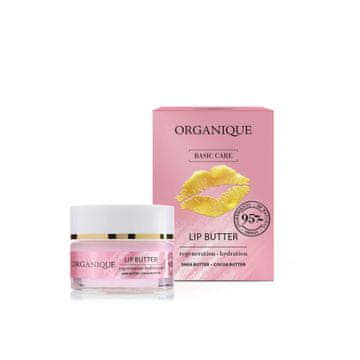 ORGANIQUE Basic Care regeneracijsko in vlažilno maslo za ustnice 15 ml