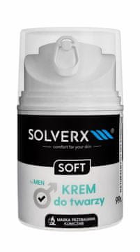 SOLVERX MEN SOFT krema za obraz 50 ml