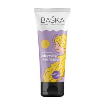 SOLVERX BAŚKA Cosmetics Po Polsku Beljakovinski balzam za lase - robida 250 ml