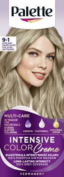 Schwarzkopf Palette Intensive barvna krema št. 9-1 Ultra svetlo hladno blond 1 paket