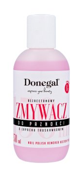 Donegal odstranjevalec laka za nohte z vonjem jagode in vitaminom F 150 ml