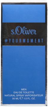s.Oliver Yourmoment toaletna voda za moške 30 ml