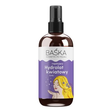 SOLVERX BAŚKA Regulacijski cvetlični hidrolat za obraz - vijolice 100 ml