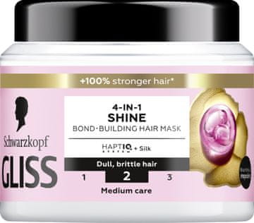 Schwarzkopf Gliss TRT Liqsilk maska za sijaj las 4 v 1 400 ml