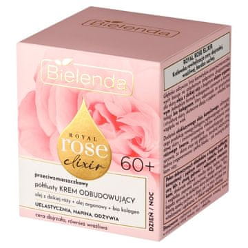 Bielenda ROYAL ROSE ELIXIR polbogata krema 60+ 50 ml
