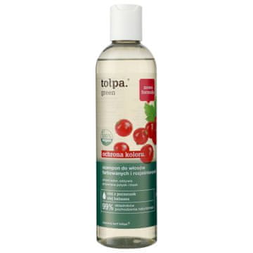 Zeleni šampon za zaščito barve in beljenih las 300 ml