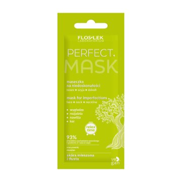 FLOS-LEK FLOSLEK Relax Time popolna maska za nepopolnosti na obrazu, vratu in dekolteju 6 ml
