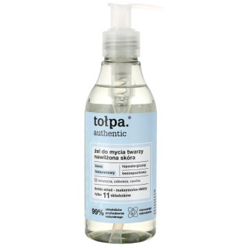 Authentic čistilni gel za obraz - navlažena koža 195 ml