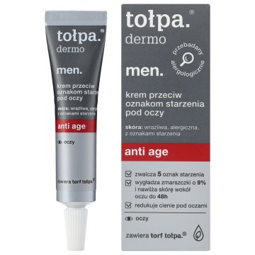 Dermo Men krema za oči proti staranju 10 ml
