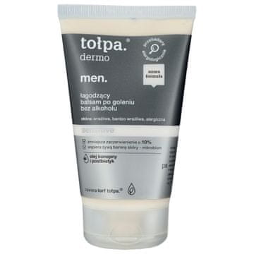 Dermo Men pomirjujoč balzam po britju brez alkohola Sensitive 100 ml