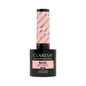 Claresa Base Power Rubber podlaga za nohte UV/LED 09 5 g