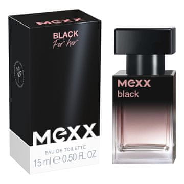 COTY MEXX Black for Her toaletna voda 15 ml.