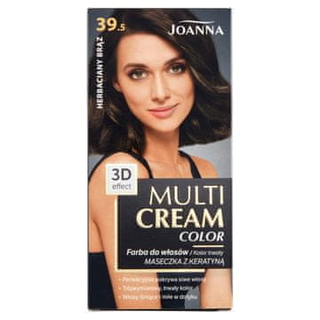Joanna večbarvna kremna barva za lase št. 39.5 čajno rjava.