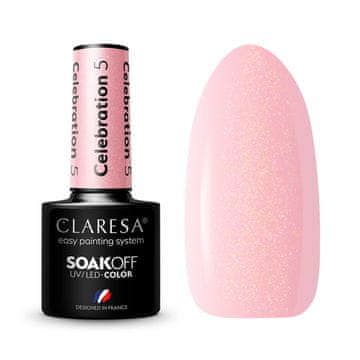 Claresa Celebration hibridni lak za nohte št. 5 5 g