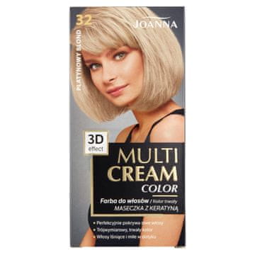 Joanna MULTI KREMNA barva za lase 32 platinasto blond