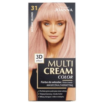 Joanna MULTI KREMNA barva za lase 31.5 Rožnato blond