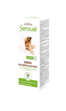 Joanna Sensual krema za depilacijo nog - konoplja 100 g
