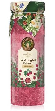 ZELIŠČARJEVI RECEPTI Field Treasures poživljajoča kopalna sol - malina 700 g