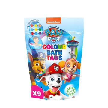 OTROŠKE Pastile za barvanje v kopalnici Paw Patrol 9 x 16 g