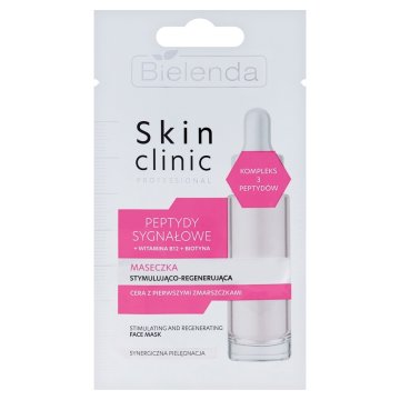 Bielenda Stimulirajoča in regenerirajoča maska za obraz Skin Clinic Peptides