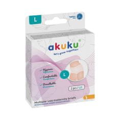 AKUKU mrežaste hlačke za večkratno uporabo po porodu, velikost L