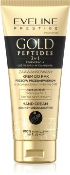 Eveline Gold Peptides Advanced krema za roke 3v1 - proti razbarvanju 75 ml