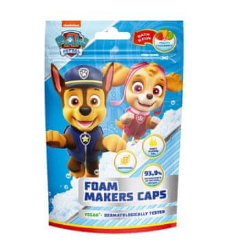 OTROŠKI penasti Doypack Paw Patrol - jagoda, limeta, pomelo 6 x 16 g